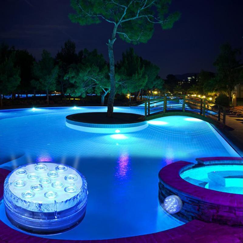 GlowRipple LED buitenverlichting, waterdicht en met afstandsbediening, voor sfeervolle tuin accenten.