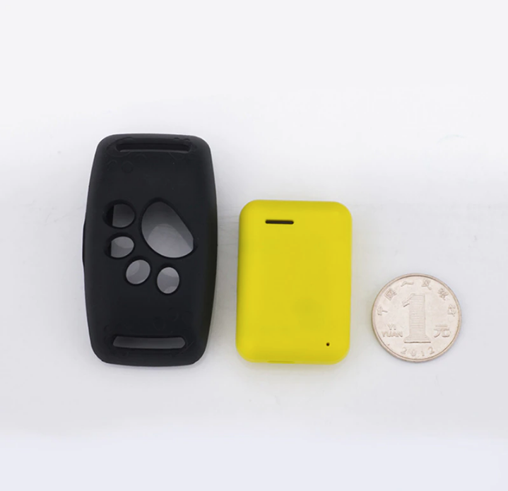 Roze GPS-halsband voor katten, waterdicht, duurzaam, lichtgewicht ontwerp, nauwkeurige tracking met GPS-tracker.