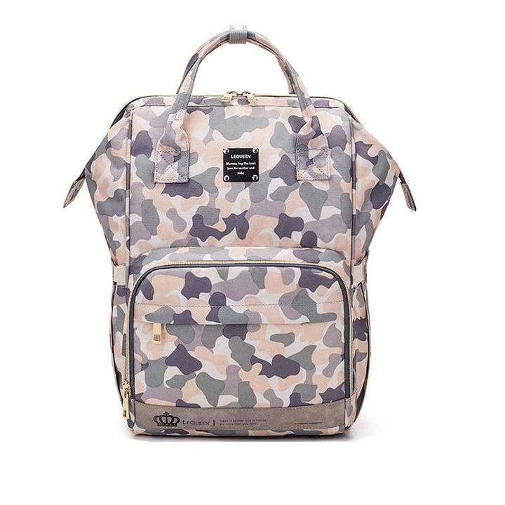 Unisex luiertas rugzak. Stijlvolle, duurzame reistas voor baby en kinderen, comfortabel voor moeder en vader.
