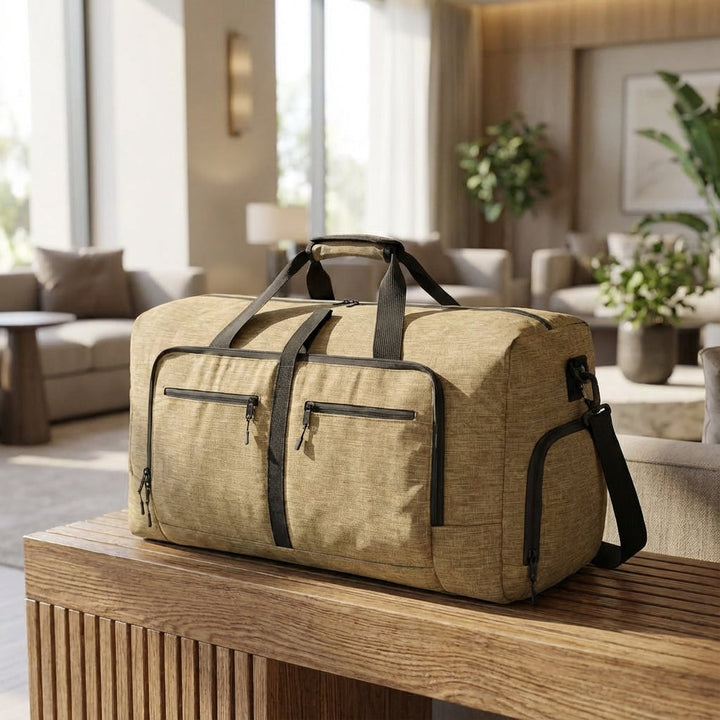 Grote opvouwbare reistas, lichtgewicht en ruim, perfect als duffelbag of weekendtas voor elke reis.