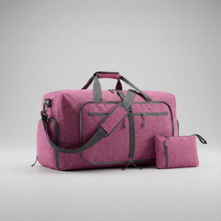 Praktische opvouwbare reistas, ruim en licht, perfect voor extra bagage of een weekendje weg.