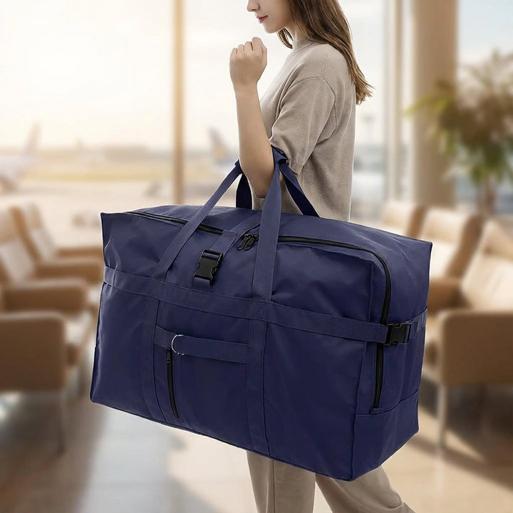 Grote vouwbare FlexHaul reistas voor dames en heren, ideaal voor reizen en weekendtrips. Ruime duffelbag, lichtgewicht.