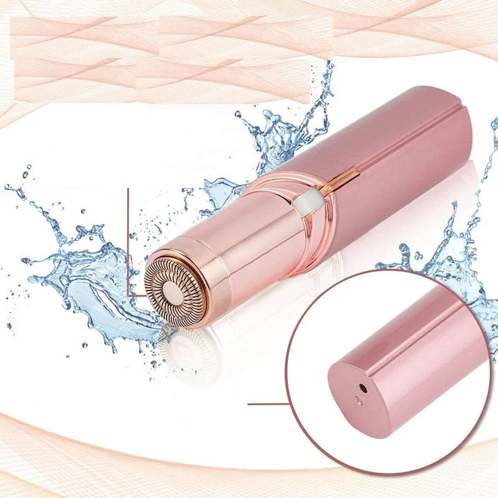 Handzame epilator voor een gladde huid, zachte ontharing, draadloos, voor nat en droog gebruik, huidvriendelijk.