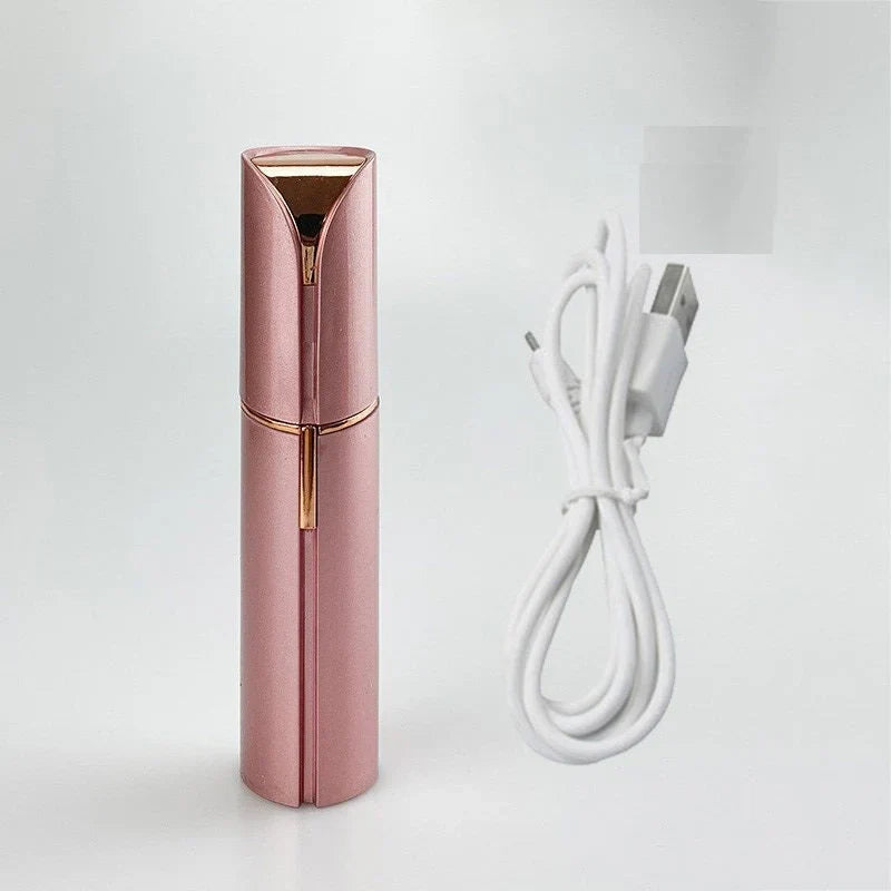 Handzame epilator voor een gladde huid, zachte ontharing, draadloos, voor nat en droog gebruik, huidvriendelijk.