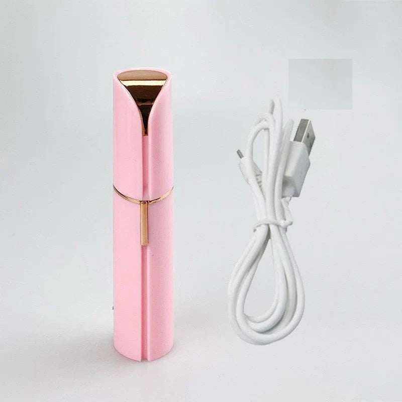 Handzame epilator voor een gladde huid, zachte ontharing, draadloos, voor nat en droog gebruik, huidvriendelijk.