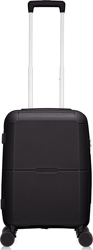 Veilige lichtgewicht harde koffer Capri, ontworpen voor optimale bescherming van bagage tijdens vliegreizen.