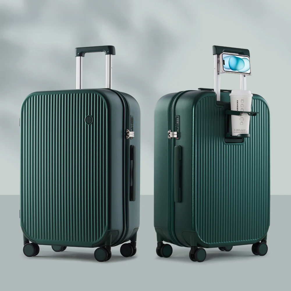 De Lyon hardcase reiskoffer: duurzaam, functioneel en ontworpen voor comfortabel en stijlvol reizen.