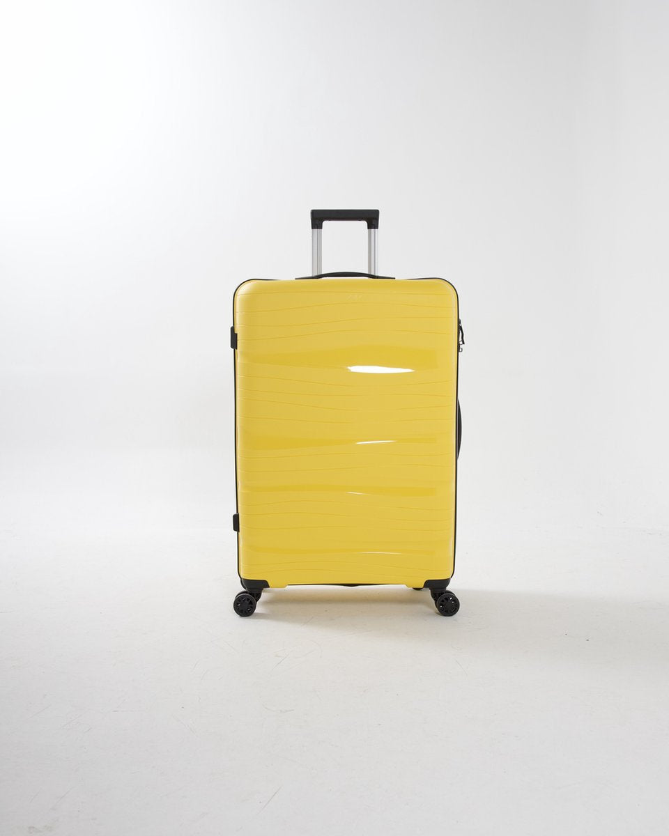 Harde koffer Oslo, duurzaam design met soepele wielen, maakt reizen moeiteloos.