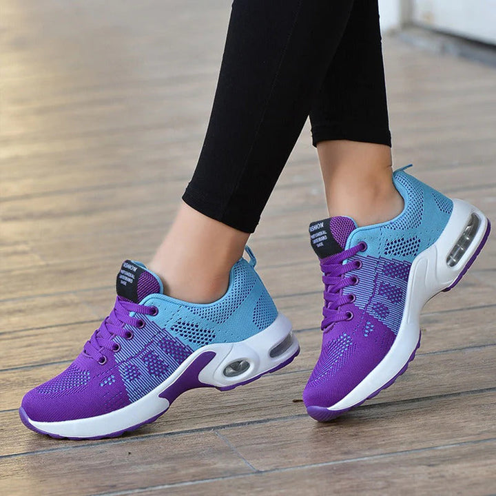 Heidi damesschoenen, ergonomisch, orthopedisch design, in paars, blauw, roze; biedt comfort en pijnverlichting voor dames.