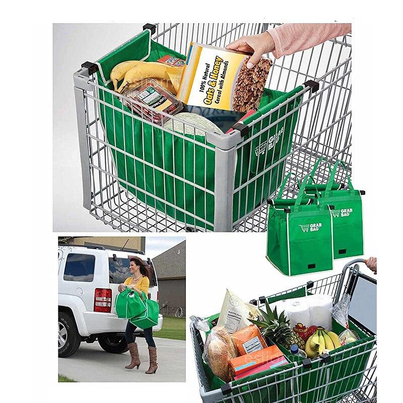 Stevige, milieuvriendelijke EcoCarry boodschappentas voor langdurig en duurzaam gebruik bij elke aankoop.