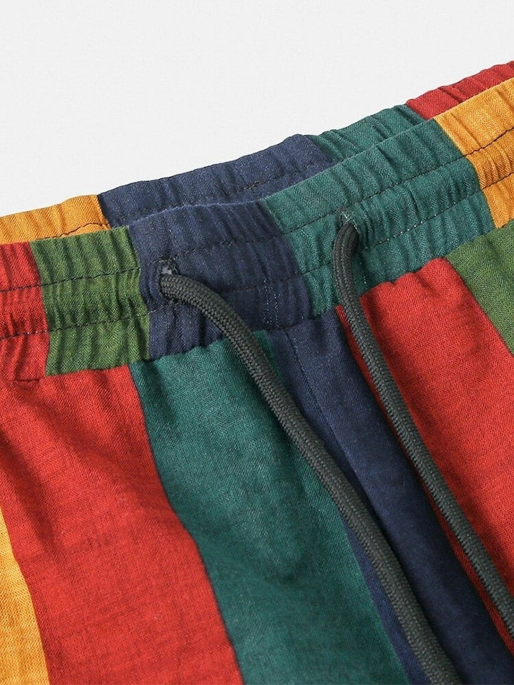Luchtige heren zomerset Brent met opvallende print, zeer comfortabel voor de zomerse dagen.