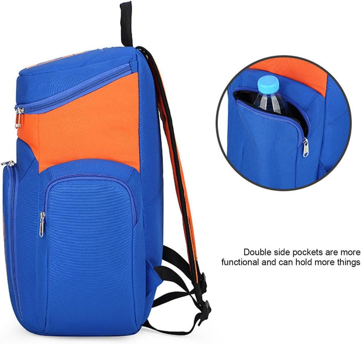 Heren reistas en sporttas. 30L Draycor basketbal rugzak met waterdichte bodem, perfect voor korte trips.