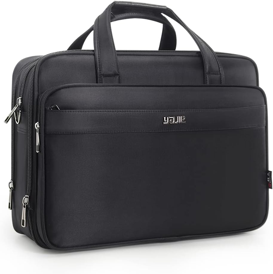 Heren canvas laptoptas & business tote. Perfect voor werk, organisatie & bescherming van je computer.