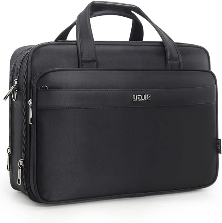 Heren canvas laptoptas & business tote. Perfect voor werk, organisatie & bescherming van je computer.