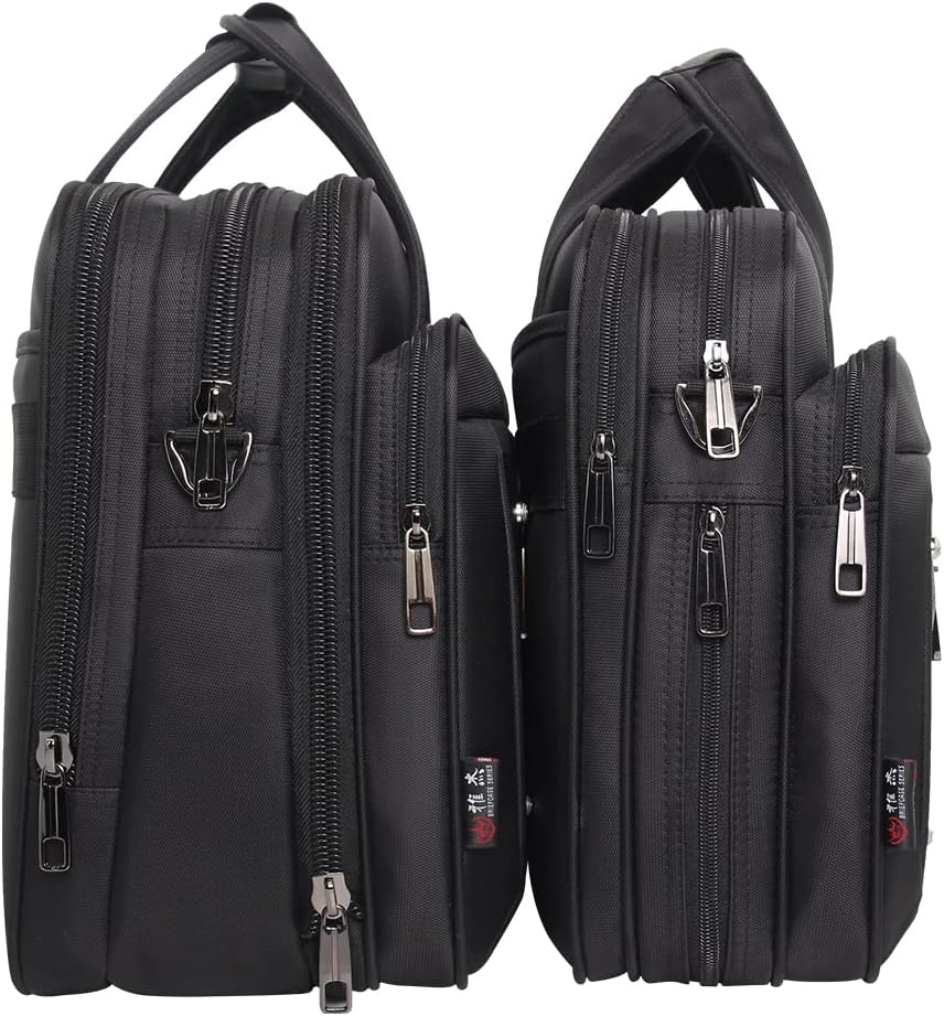 Professionele heren laptoptas voor zakelijk gebruik. Duurzame schoudertas met optimale organisatie.