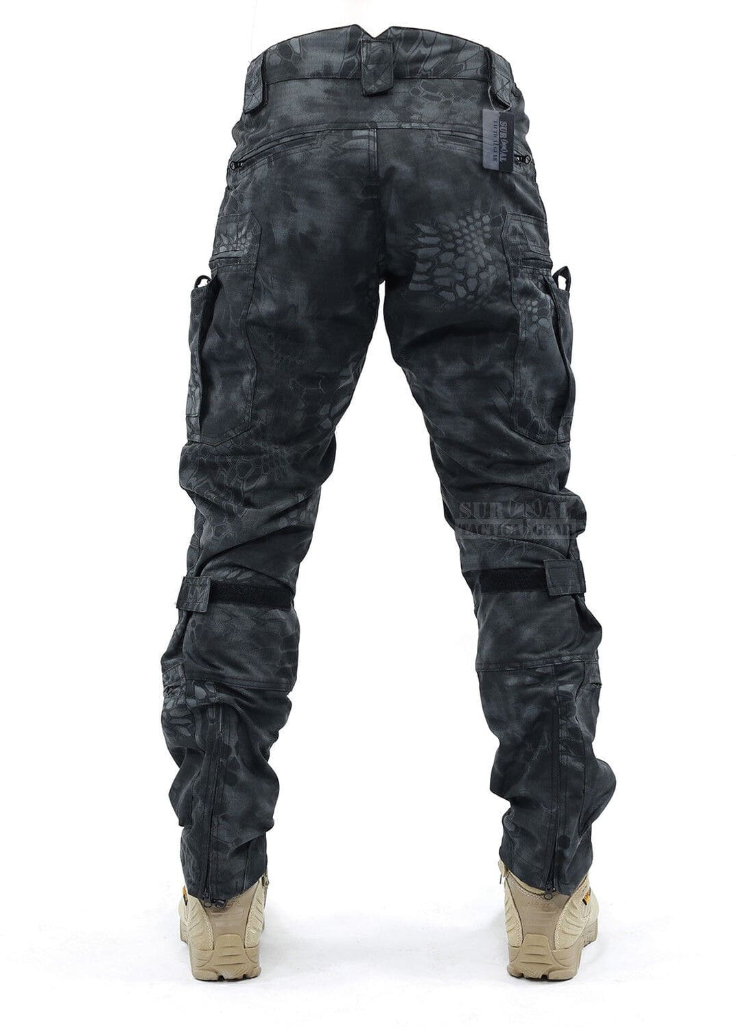 Tactische heren outdoor broek, robuust en praktisch, perfect voor avontuurlijke activiteiten.