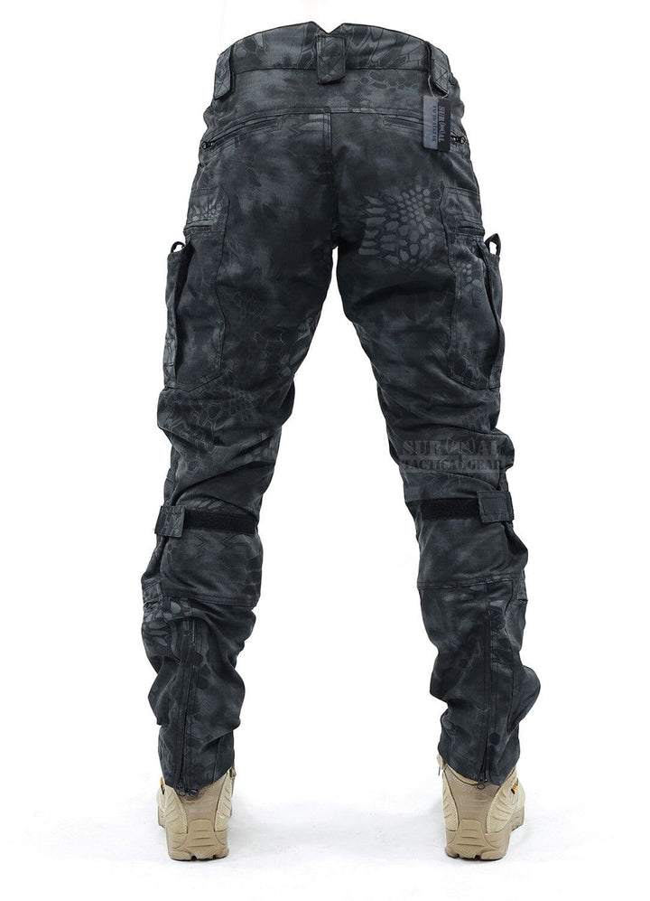 Tactische heren outdoor broek, robuust en praktisch, perfect voor avontuurlijke activiteiten.
