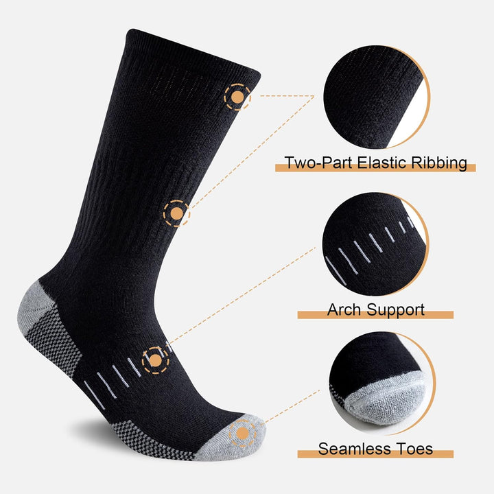 Ademende Daniel crew sokken van katoen, perfect voor sport en comfort.