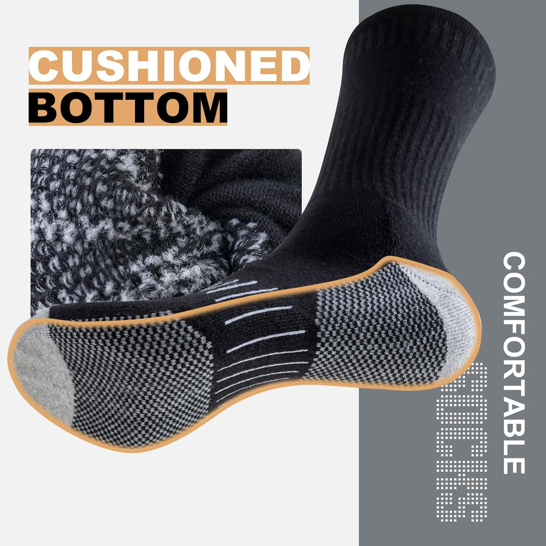 Vochtregulerende heren sokken (6 paar) van Daniel voor de hele dag comfort.