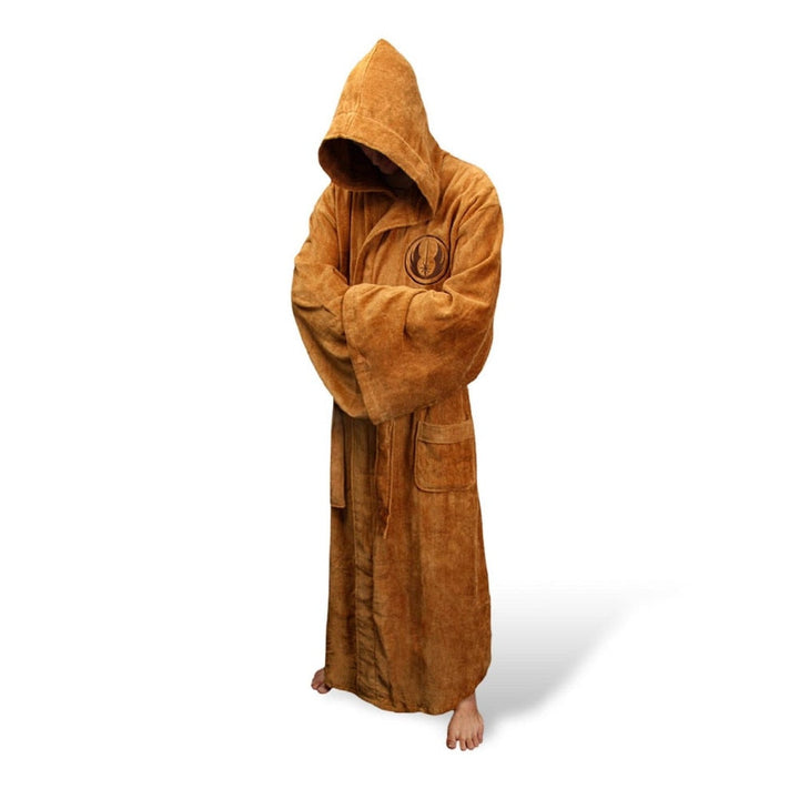 Comfortabele heren badjas van warm flanel, perfect voor ontspannen avonden thuis en in de ochtend.