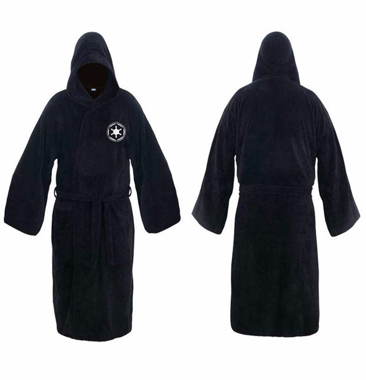 Extra warme en comfortabele heren badjas van flanel, perfect om te relaxen na een drukke dag.