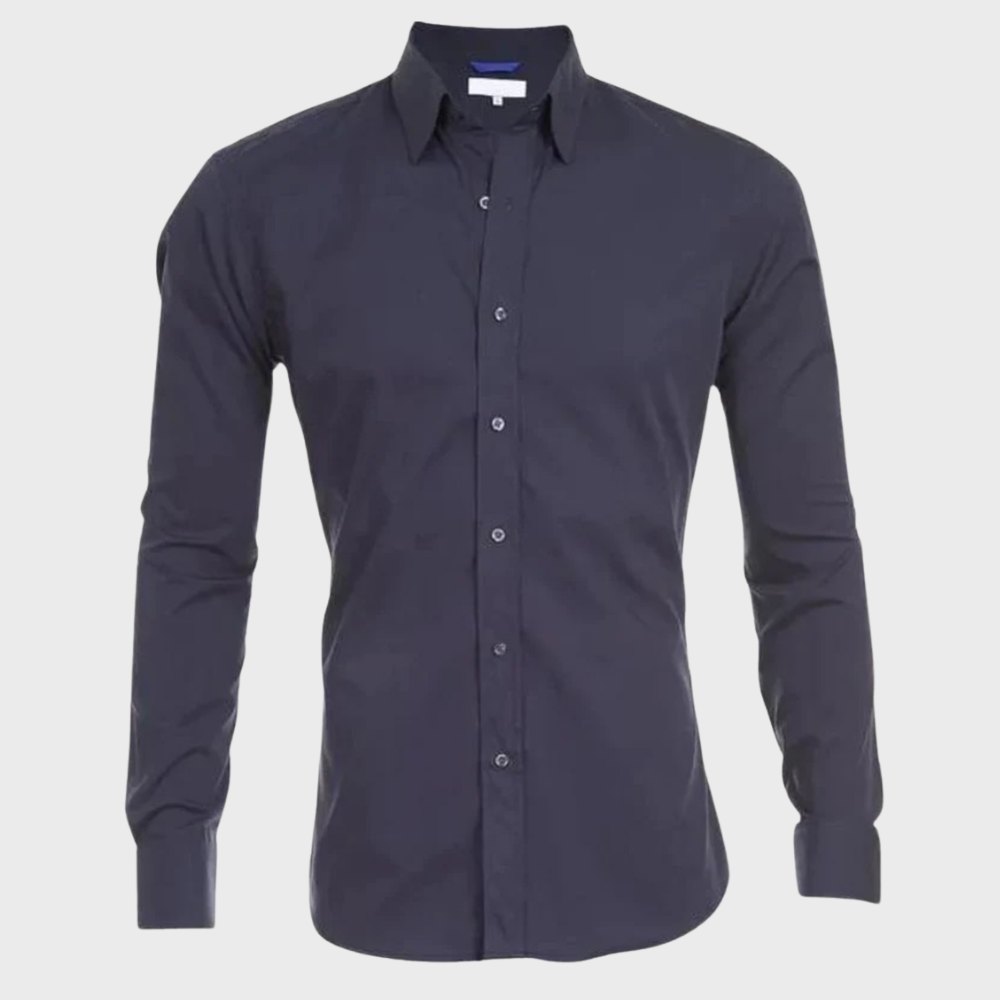 Dit heren overhemd Milan is strijkvrij en kreukvrij, een essentieel item voor elke moderne man.