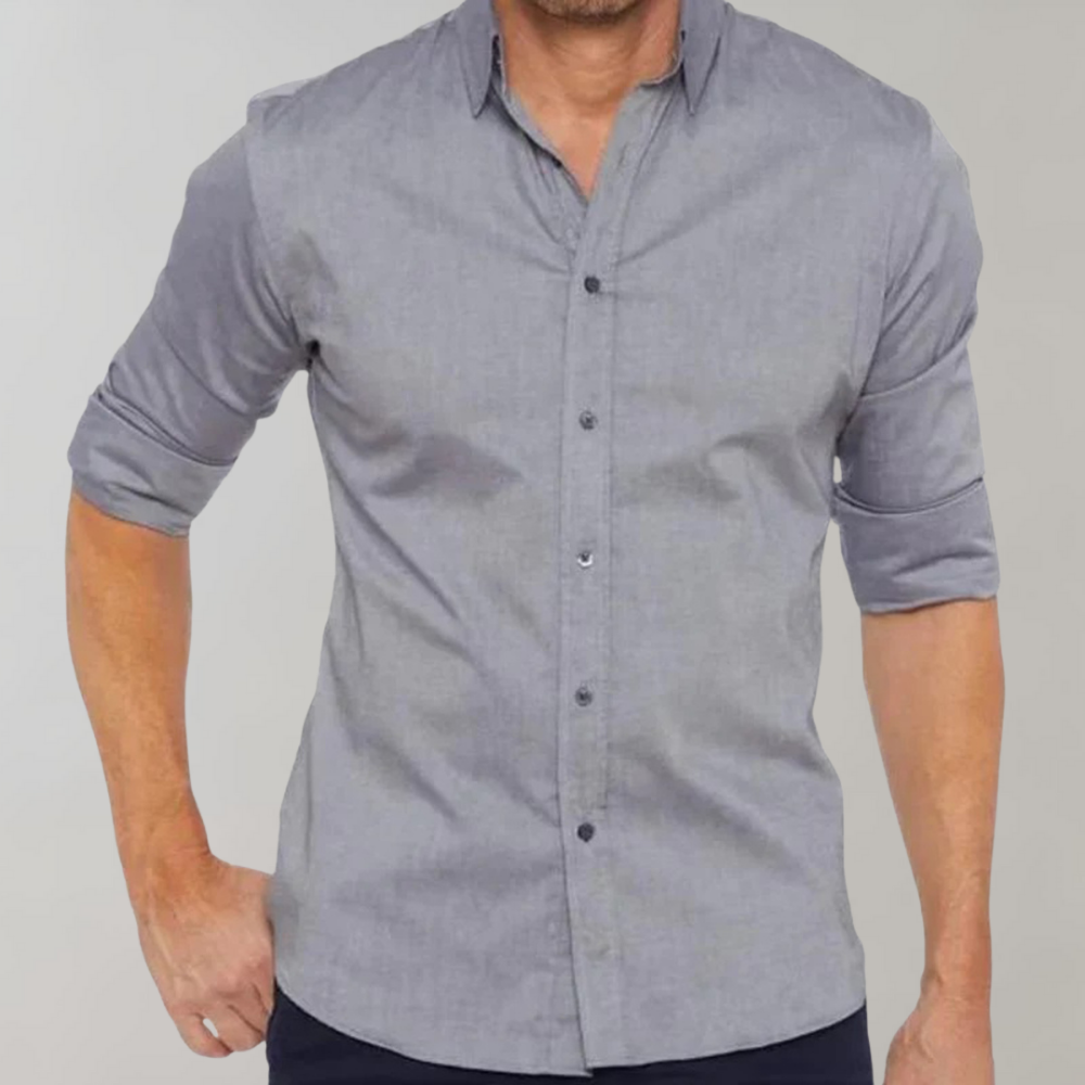 Het ultieme comfortabele heren overhemd Milan, lange mouwen, kreukvrij en perfect voor herenmode.