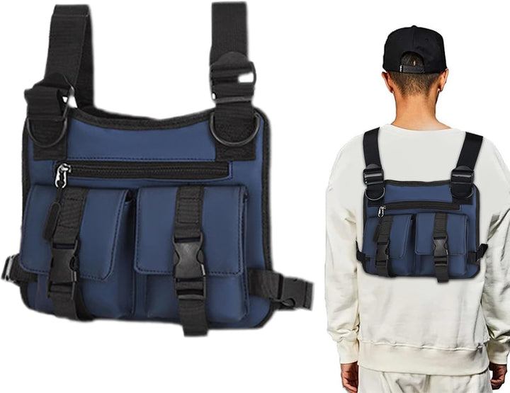 Heren lichtgewicht verstelbaar hardloopvest Dravon, ideaal voor hardlopen en fitness.