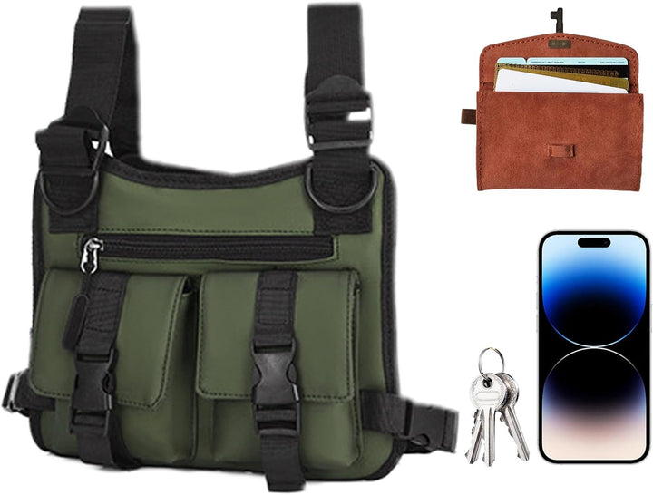 Zwart Dravon hardloopvest, lichtgewicht voor heren, onmisbaar voor serieuze hardlopers.
