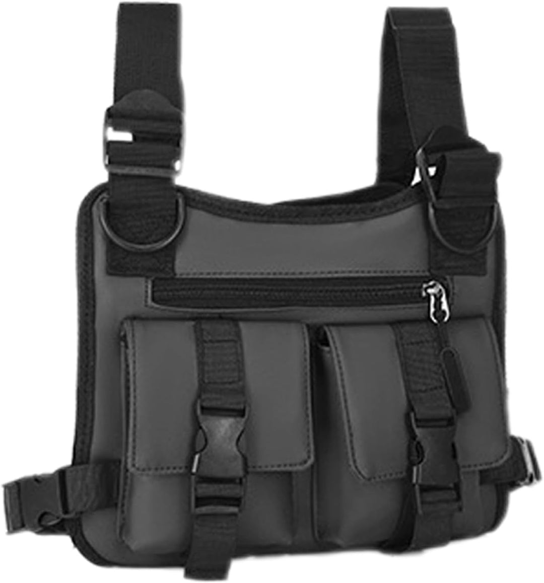 Grijs lichtgewicht hardloopvest, voor heren, perfect voor hardlopen en fitness training.