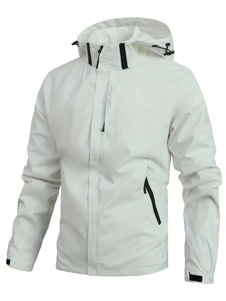 Casual waterdichte herenjas, winddicht en ademend, uitermate geschikt voor lente- en herfstweer.