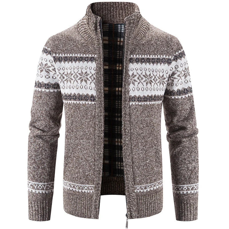 Warm en veelzijdig Scandinavisch herenvest, perfect voor een stijlvolle, casual look en mode.