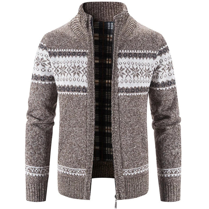 Warm en veelzijdig Scandinavisch herenvest, perfect voor een stijlvolle, casual look en mode.