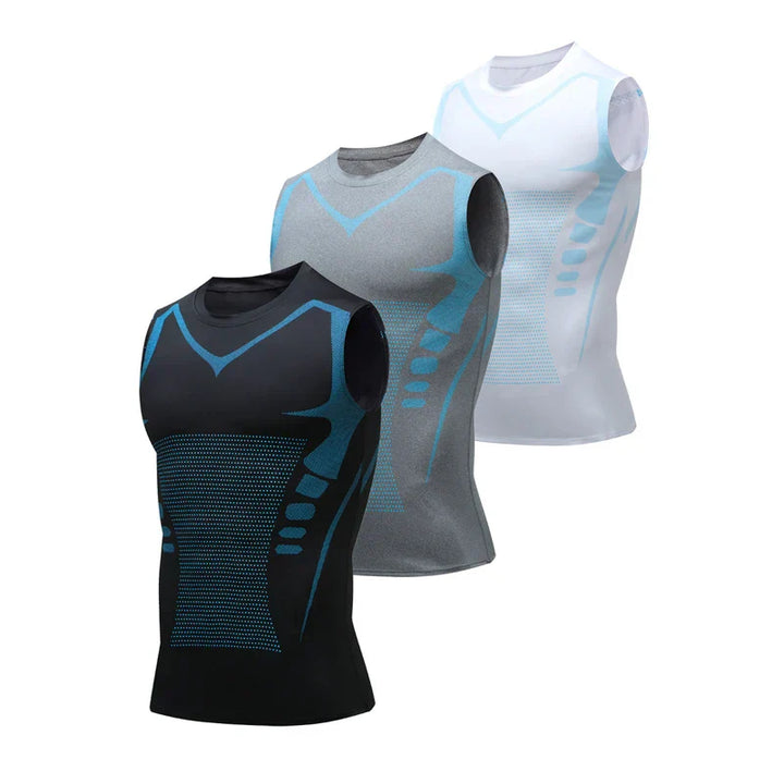 Heren PowerVest Vita: Compressievest verbetert je houding en geeft direct meer energie.