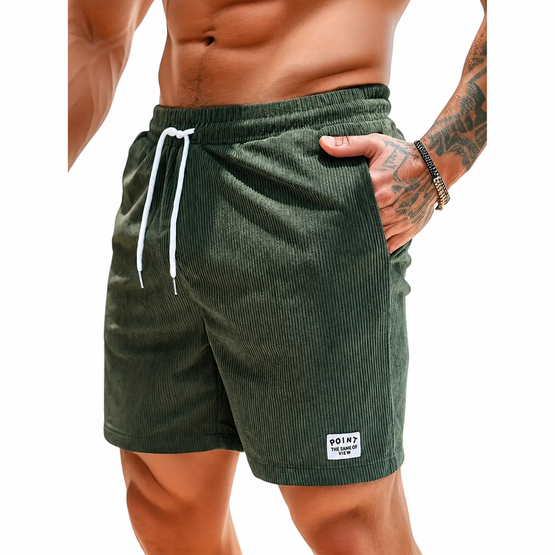 Heren shorts in lichtgroen, voor een frisse en moderne look