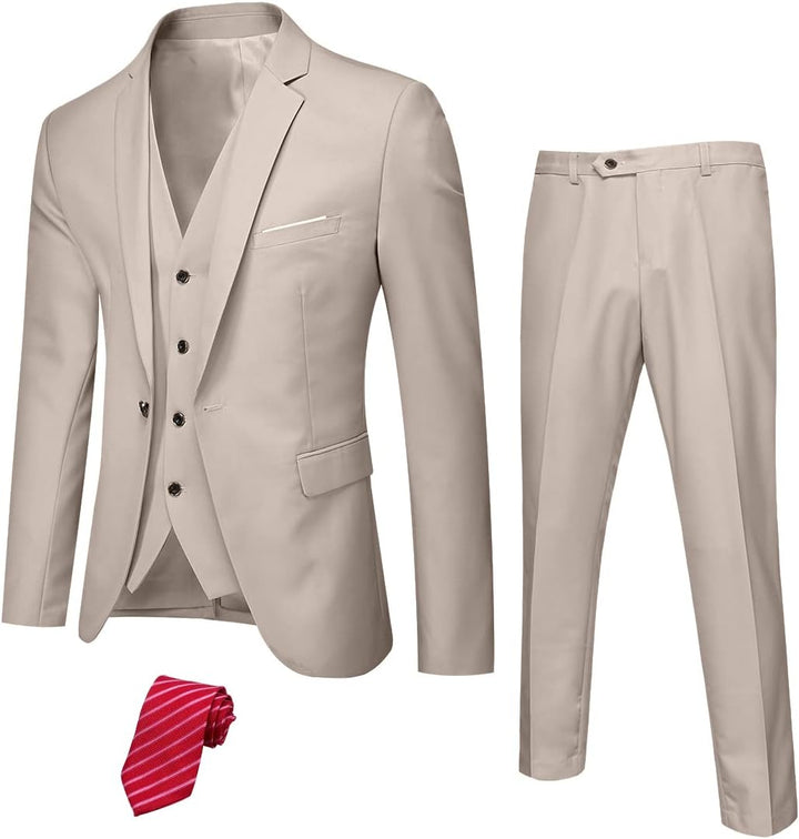 Avondkleding smoking voor mannen, tweeknoops met moderne slimfit pasvorm.