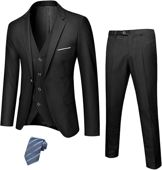 Zwarte jacquard smoking voor heren, elegant en formeel.