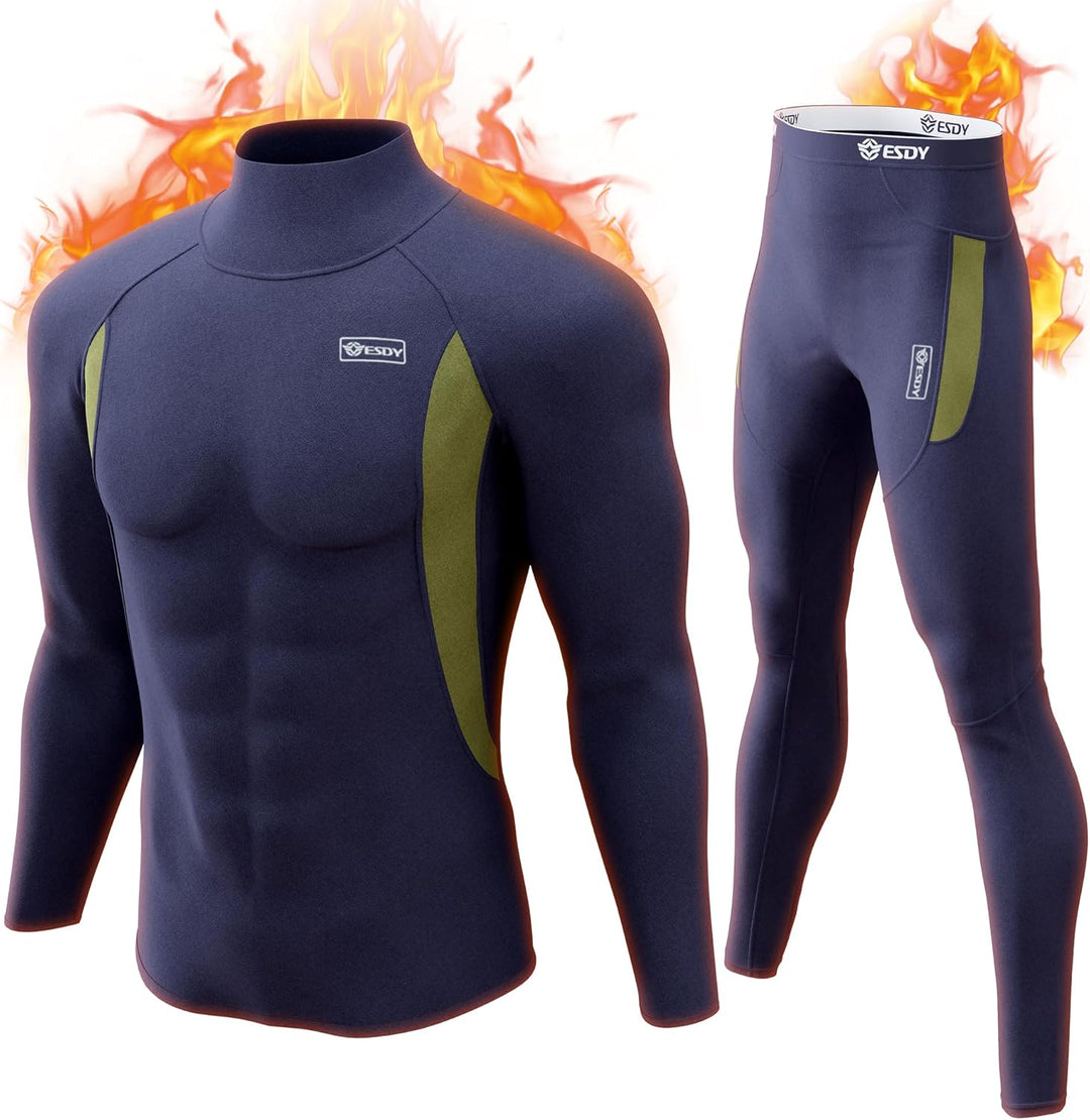 Heren winter ondergoed set Thomas, onmisbaar voor extreme kou.