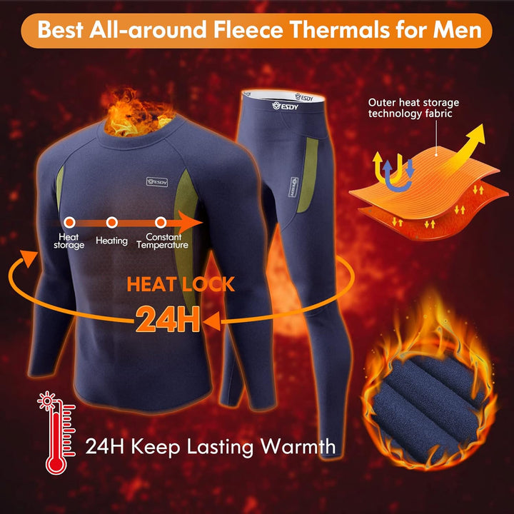 Essentiële Thomas heren thermokleding, bescherming tegen de elementen.