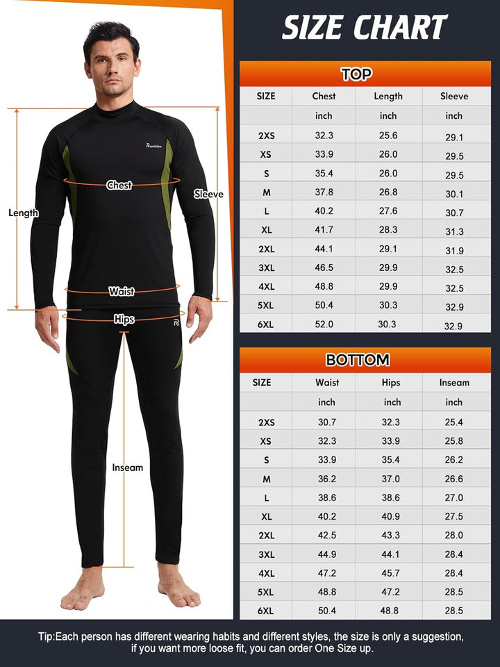 Thermische set Thomas: heren ondergoed dat warmte en comfort combineert.