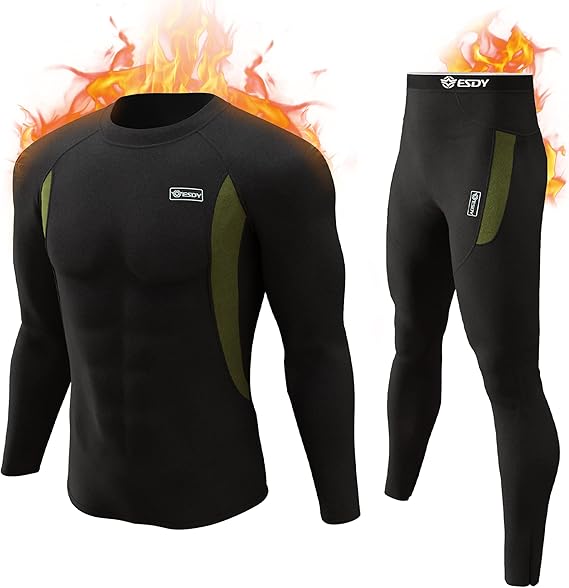 Thomas heren thermische basislaag, flexibel en comfortabel onder strakke kleding.