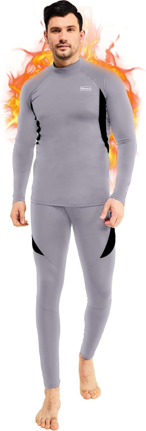 Thomas heren basislaag set, essentieel voor winterse avonturen.