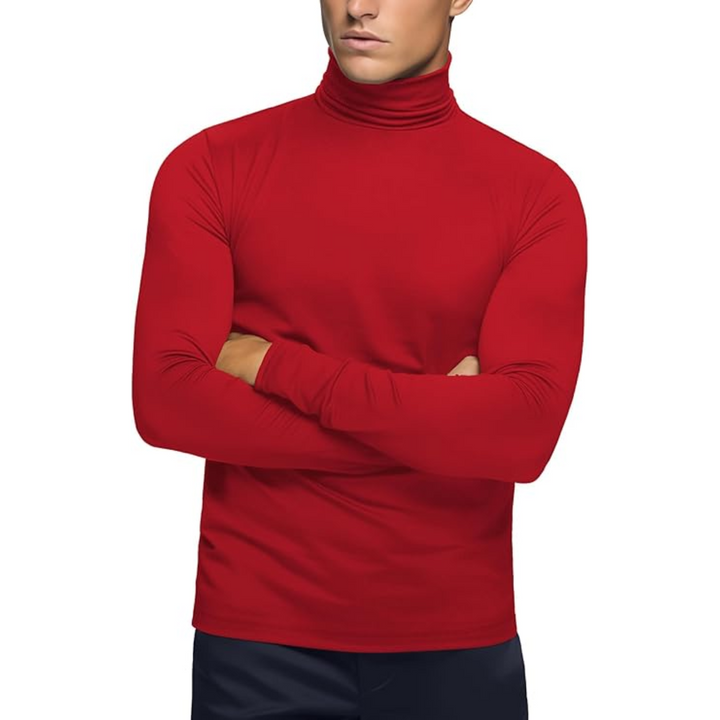 Veelzijdige heren thermo trui, stijlvol en warm, essentieel voor je winterkledingcollectie.