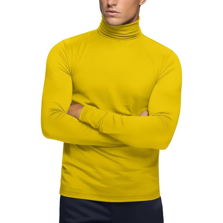 Herenmode: warme thermo coltrui als perfecte baselayer onder winterkleding voor buitenactiviteiten.