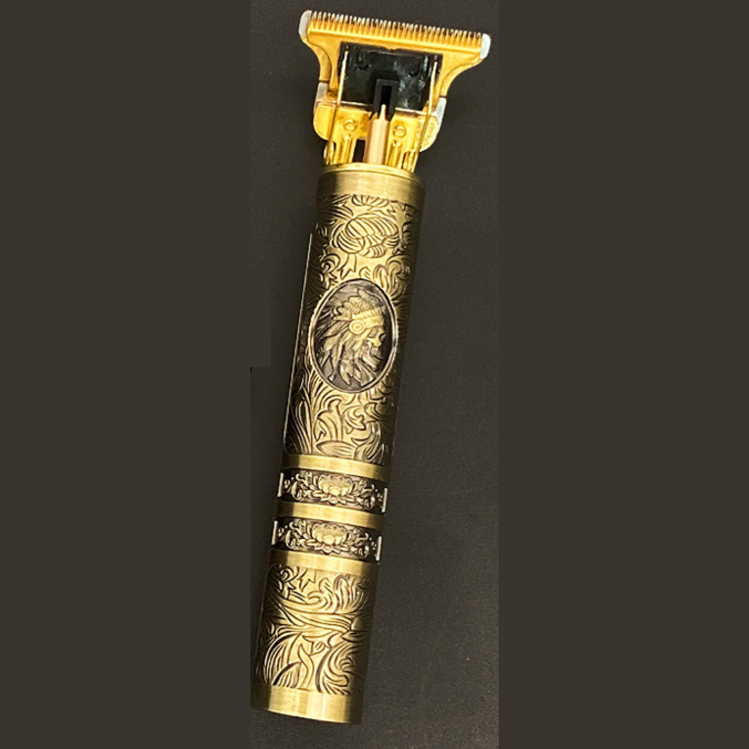 Duurzame constructie van de heren vintage trimmer, professioneel scheerapparaat met lange levensduur.