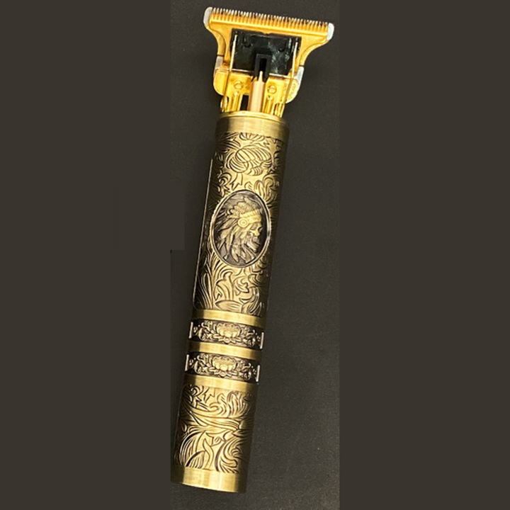 Duurzame constructie van de heren vintage trimmer, professioneel scheerapparaat met lange levensduur.
