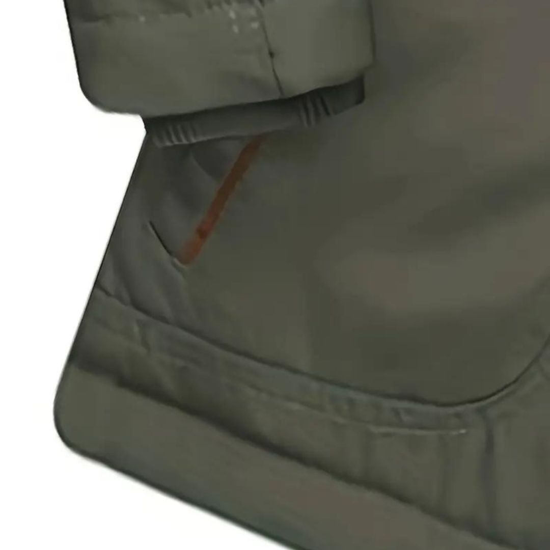 Veelzijdig heren waterdicht outdoorjack met warme voering, winddicht, ideaal voor diverse weersomstandigheden.