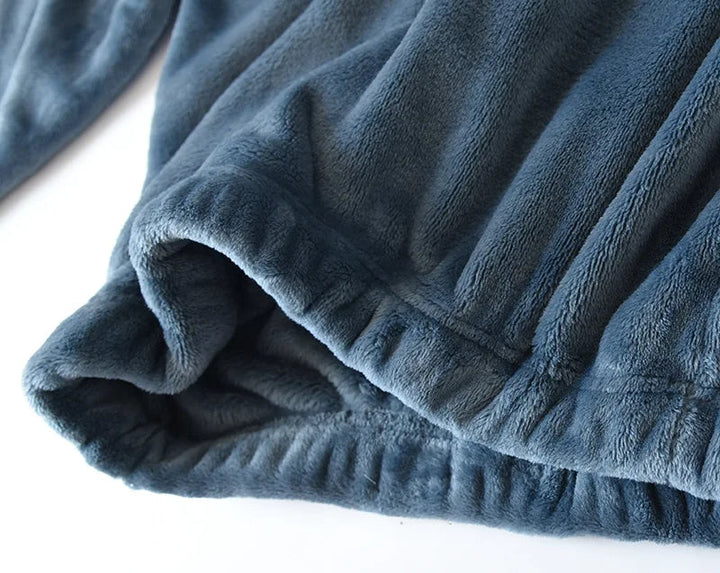 Heren winter pyjama van topkwaliteit, zacht en duurzaam materiaal.