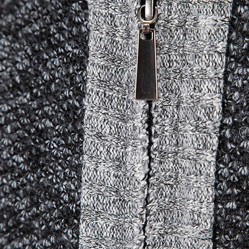 Comfortabel heren vest van wolmix met ritssluiting, ideaal voor casual winterkleding.