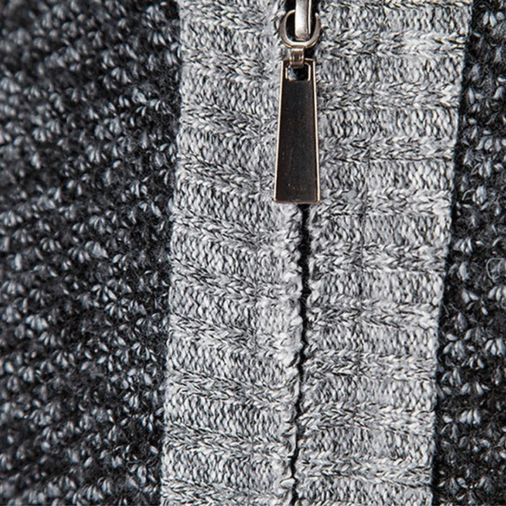 Comfortabel heren vest van wolmix met ritssluiting, ideaal voor casual winterkleding.